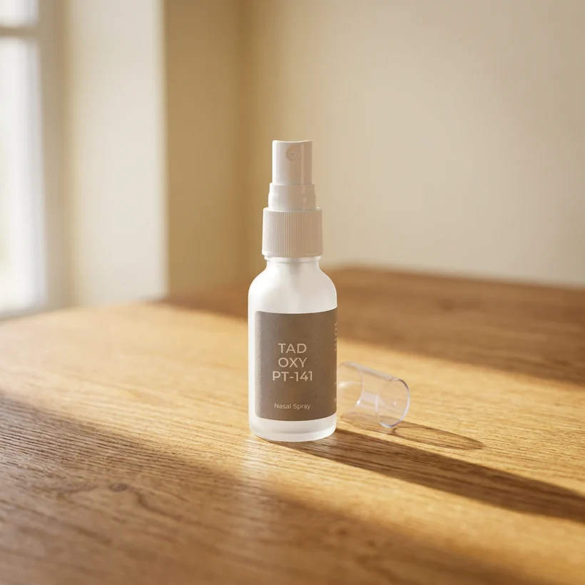 Tadalafil/Oxytocin/PT-141 Nasal Spray